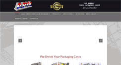 Desktop Screenshot of americanpackagingmachinery.com